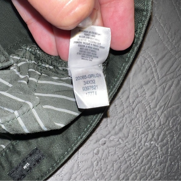 Bonobo Dark Green Jeans Traveler Jeans 34x32 - Picture 9 of 11